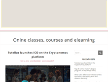 Tablet Screenshot of online-classes.net